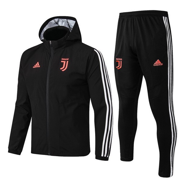 Rompevientos Juventus Conjunto Completo 2019/20 Negro Blanco